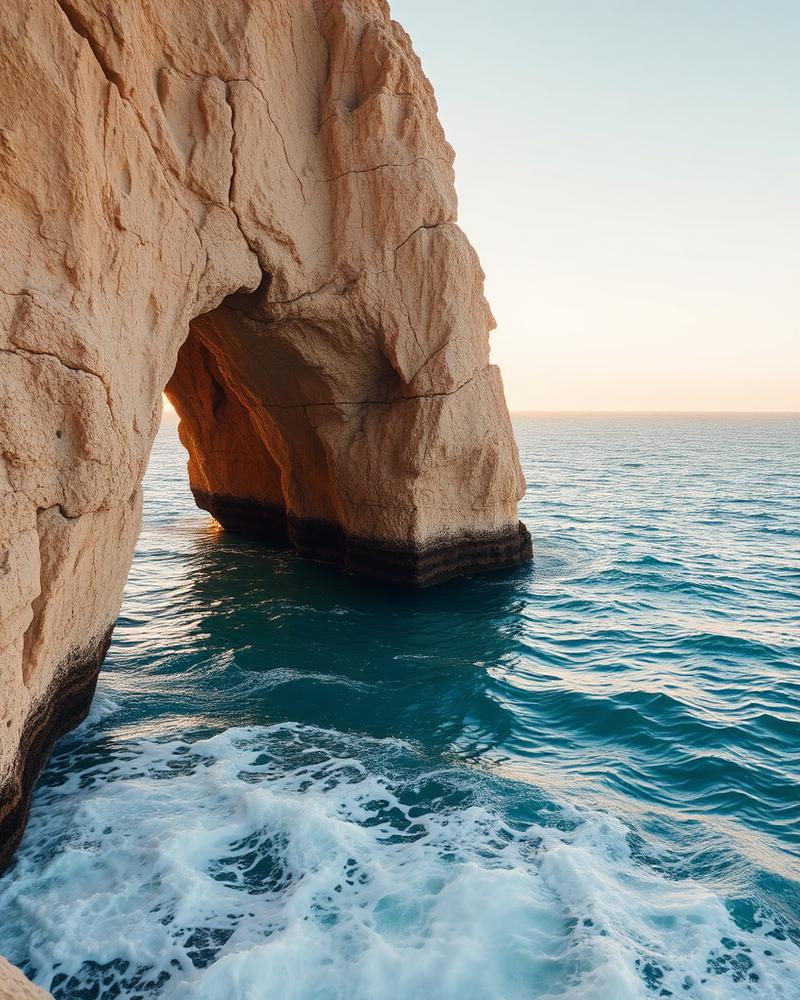 El Arco de Los Cabos sobre el mar